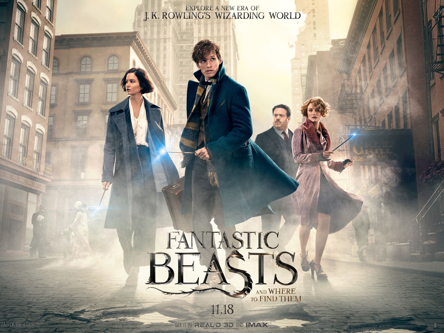 笑いあり涙ありの心がほっこりする大好きな映画「FANTASTICK BEASTS　魔法使いの旅」